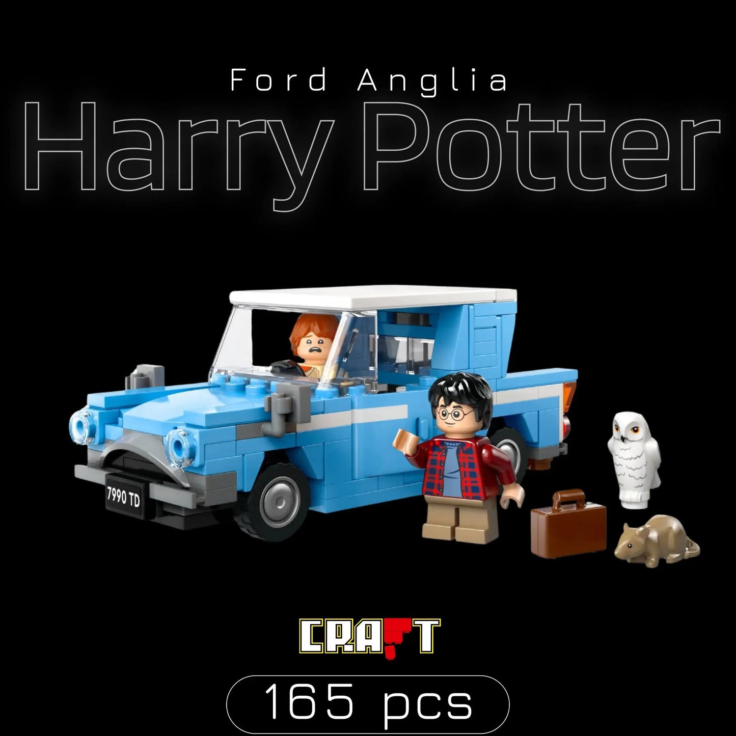 Harry Potter's Flying Ford Anglia (165 pieces)