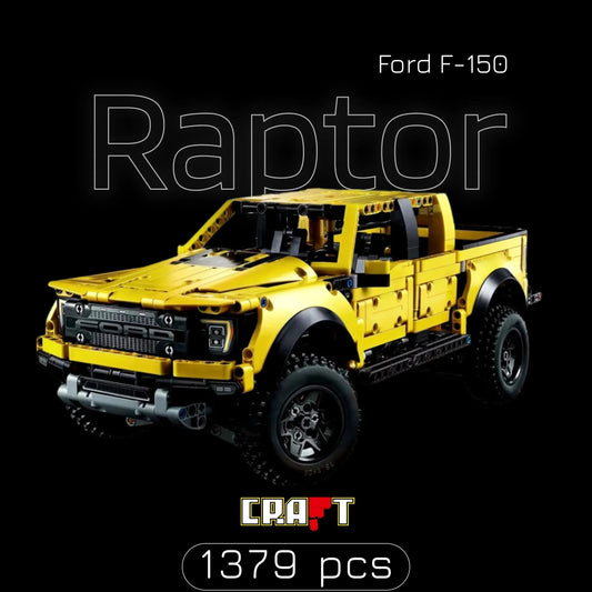 Ford F-150 Raptor Yellow (1379 pcs)