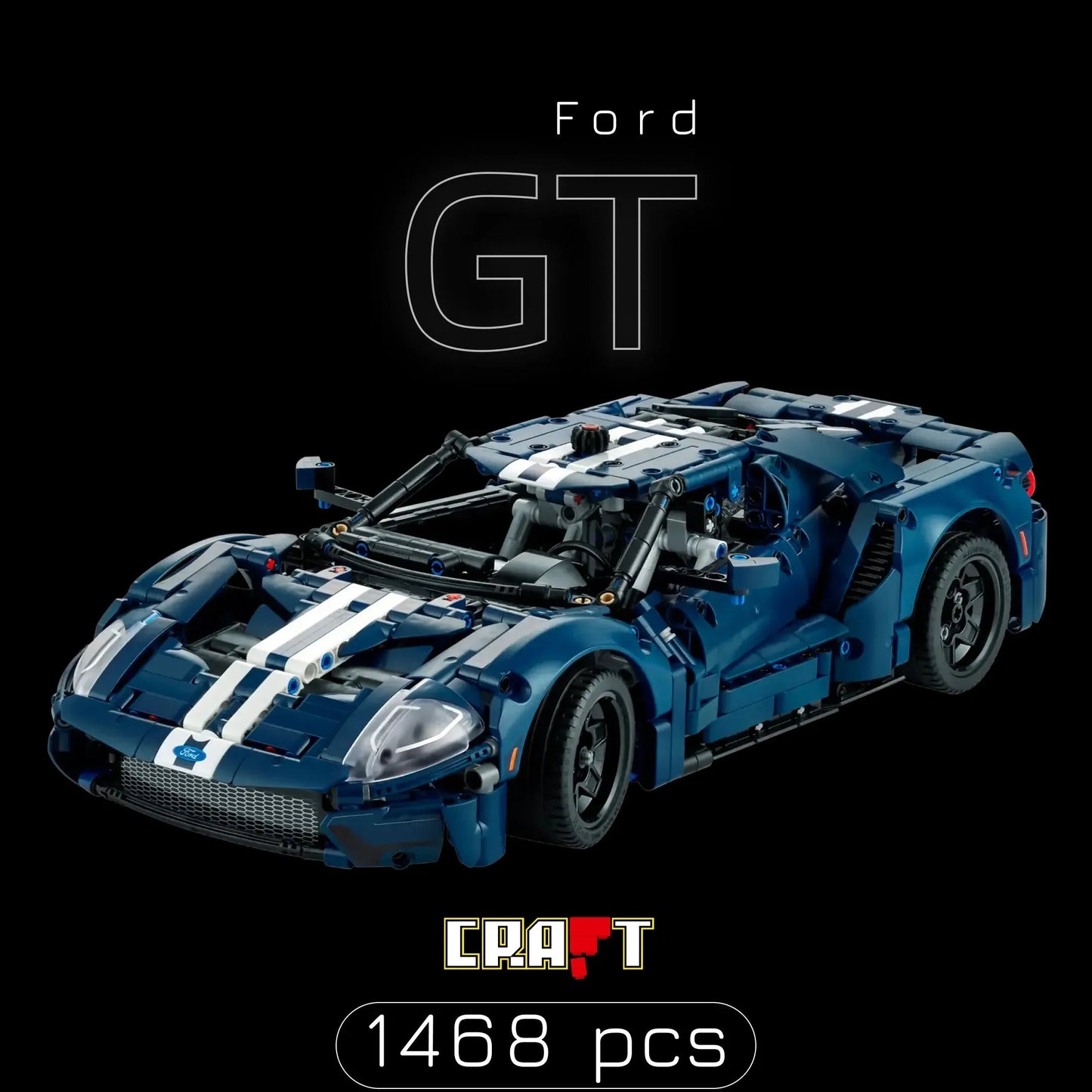Ford GT (1468 pieces)