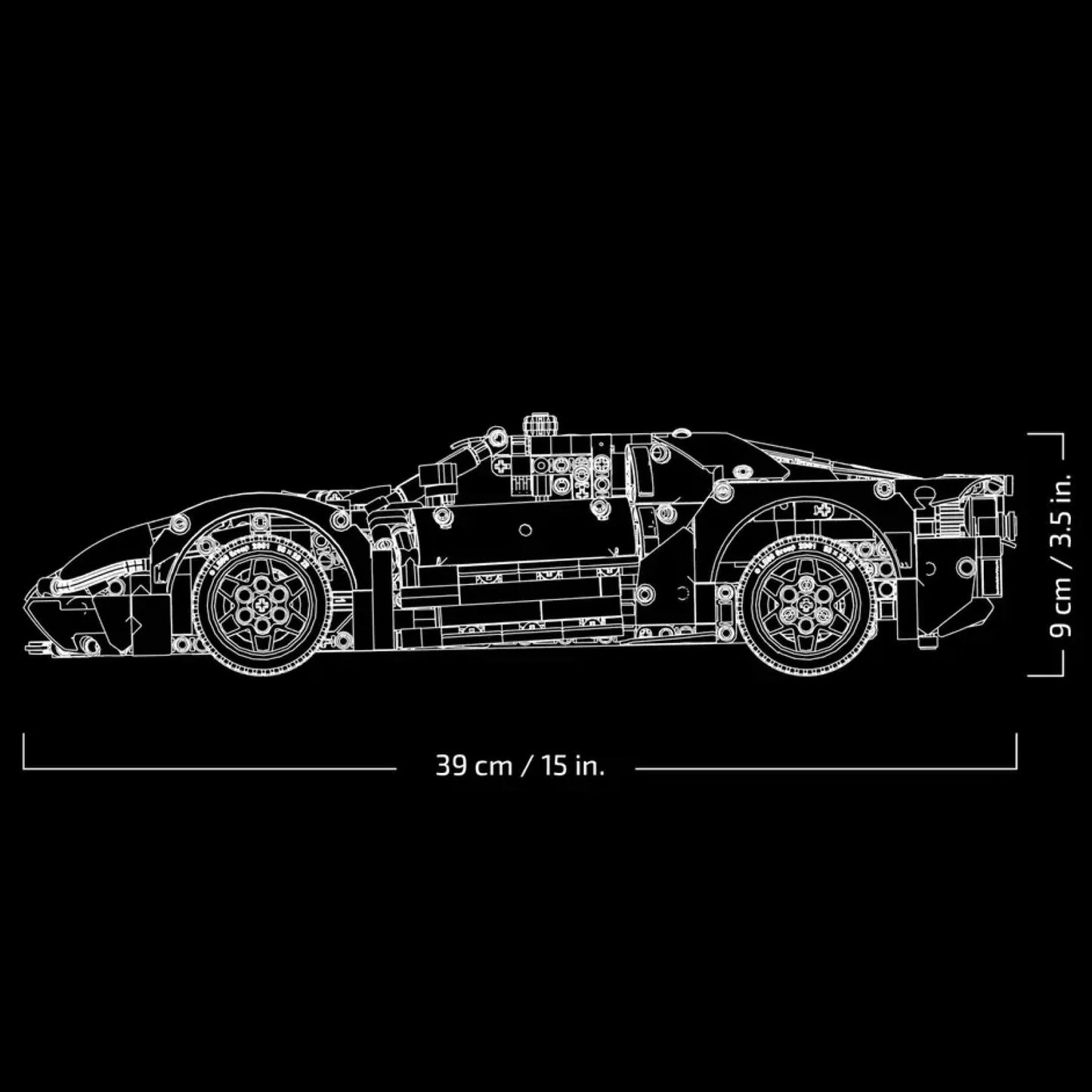 Ford GT (1468 pieces)