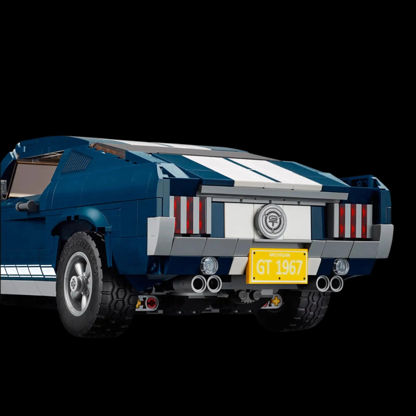 Ford Mustang (1471 pieces)