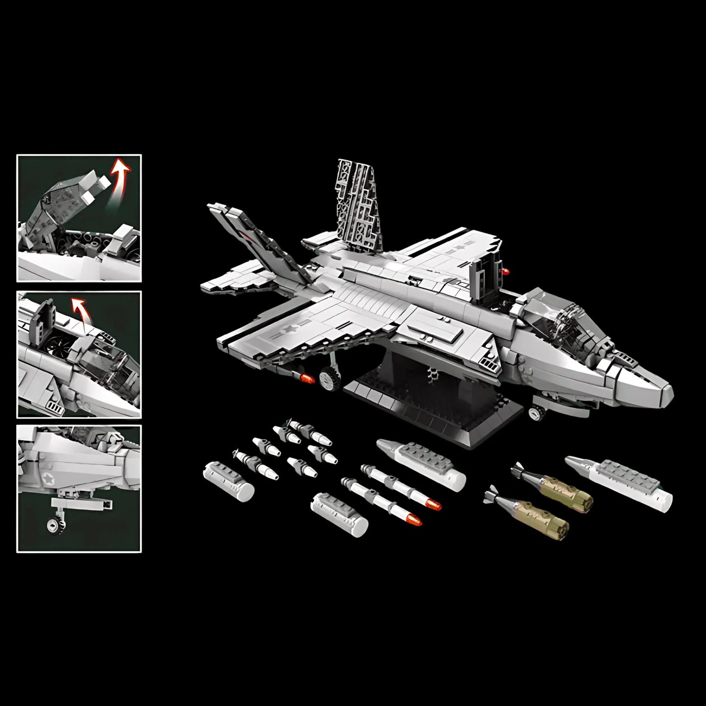 F-35 Fighter (1600 pcs)
