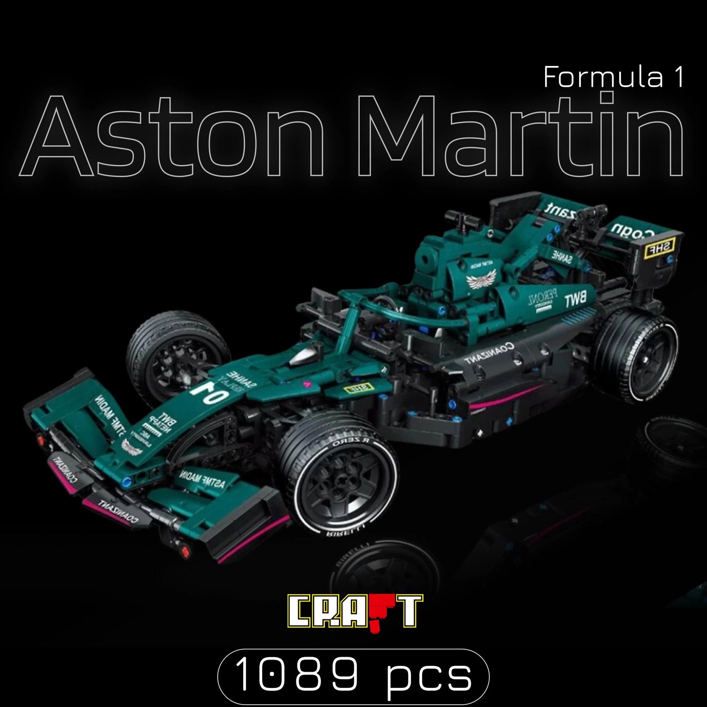 Formula 1 - Aston Martin AMR21 (1089 pcs)