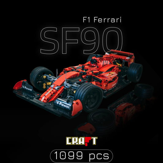 Formula 1 - Ferrari SF90 Red (1099 pcs)