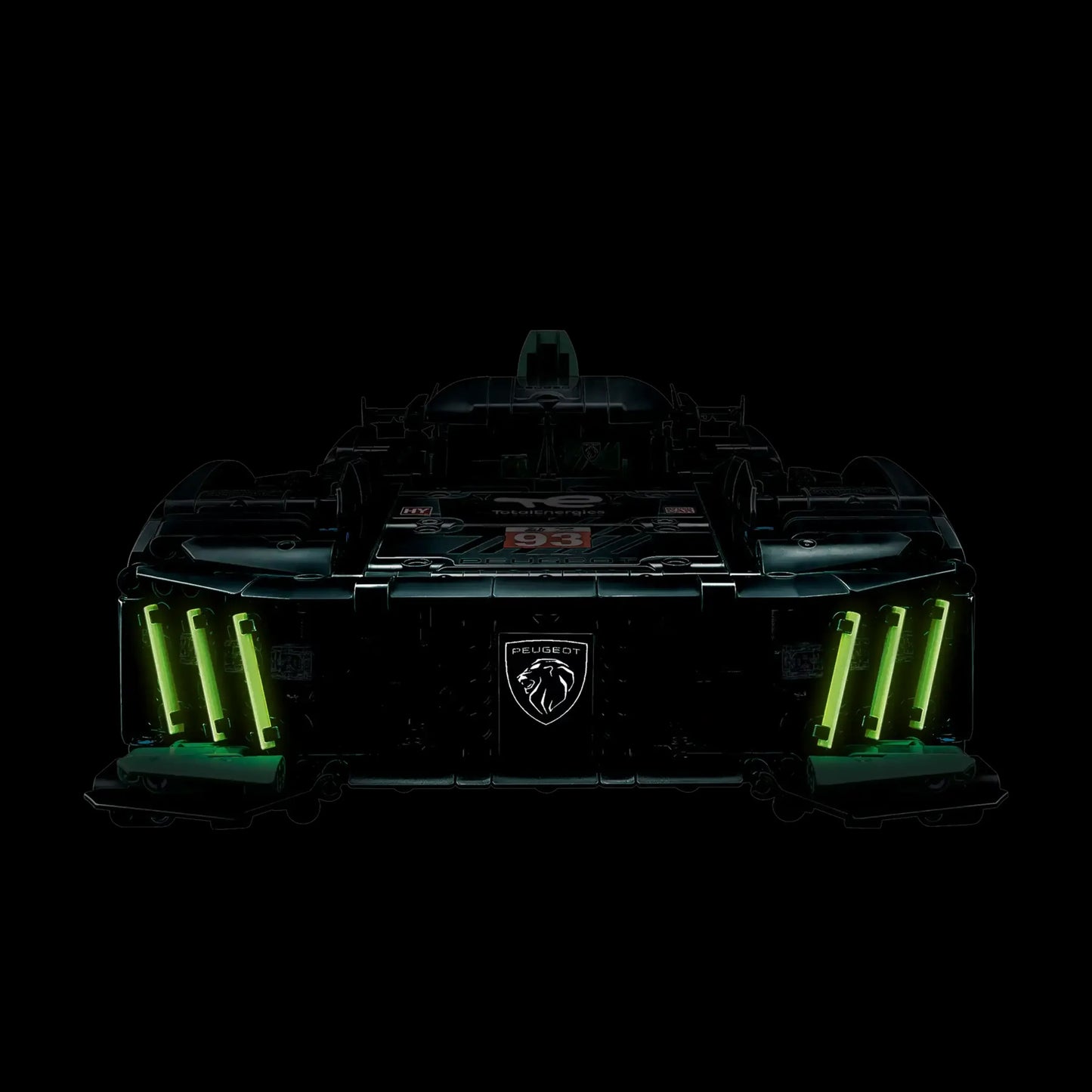 Peugeot 9x8 LeMan Hybrid Hypercar (1775 pieces)