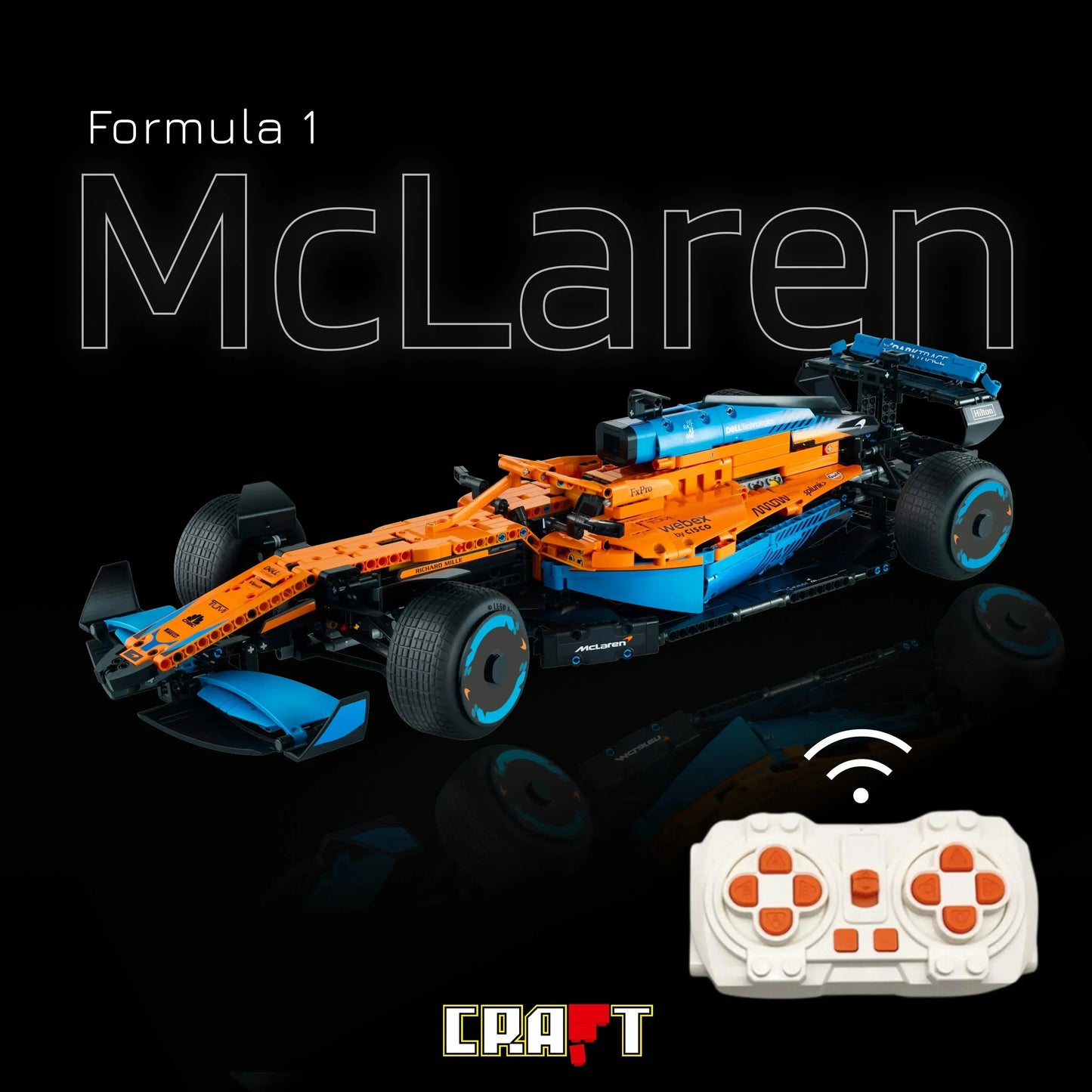 (80% OFF) Formula-1 - McLaren (1432 pcs)