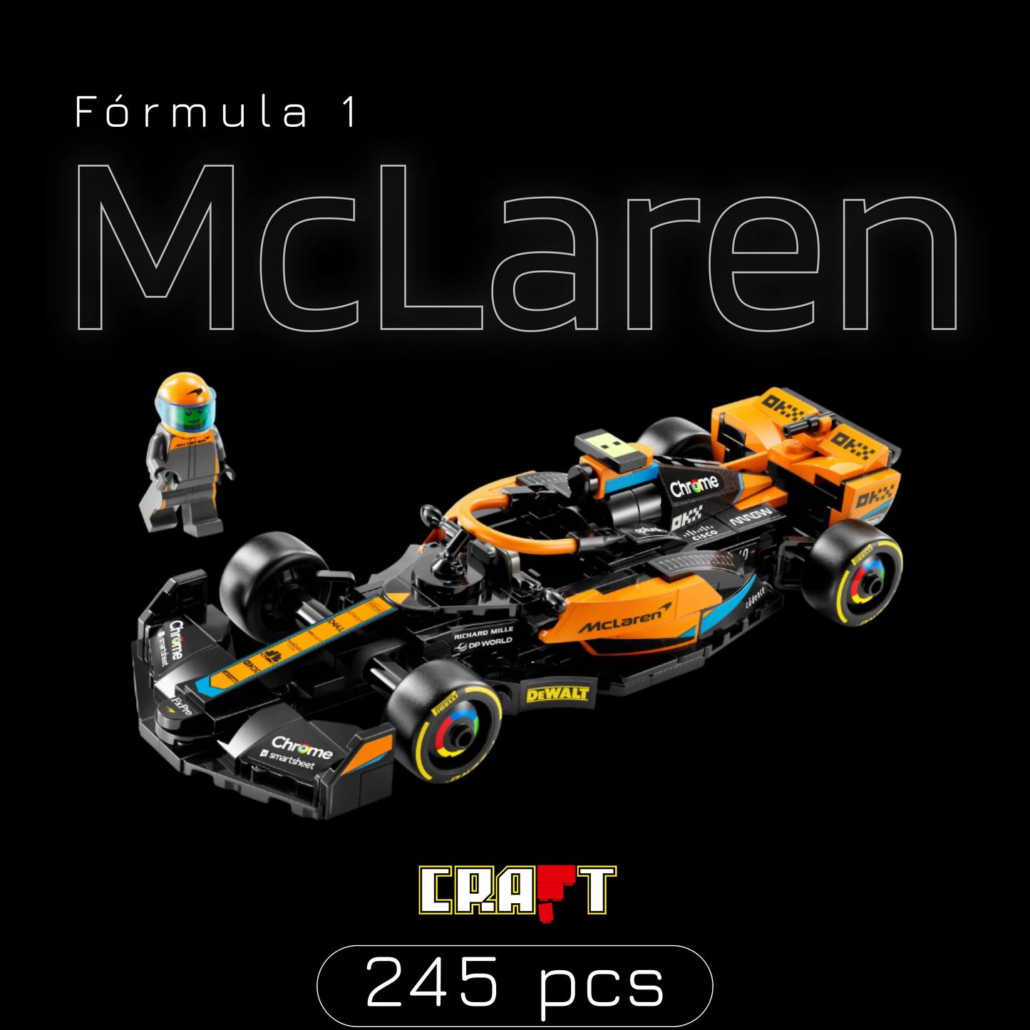 Formula 1 - McLaren 2023 (245 pcs)