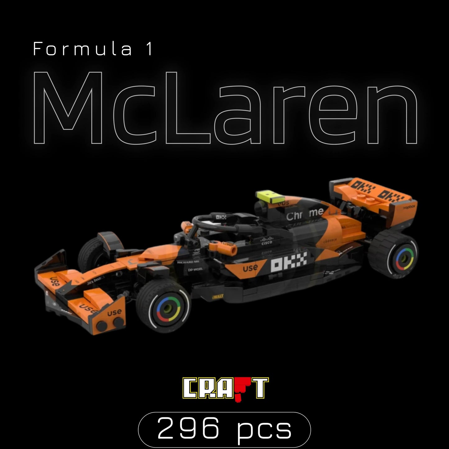 Formula 1 - McLaren (296 pieces)
