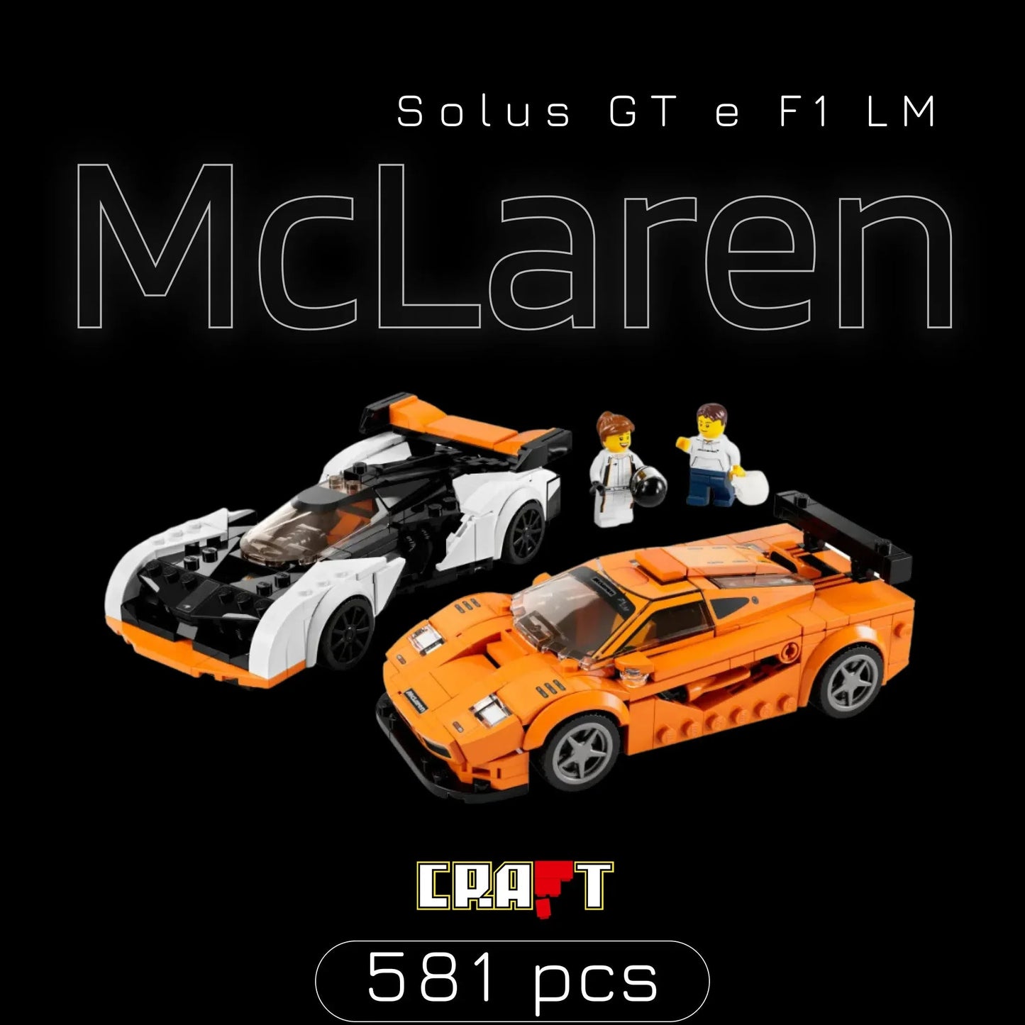 Formula 1 - McLaren Solus GT + F1 LM (581 pcs)