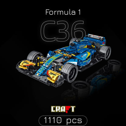 Formula 1 - Sauber C36 Blue (1110 pcs)