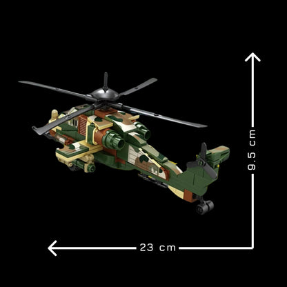 A129 Mangusta Helicopter (210 pieces)