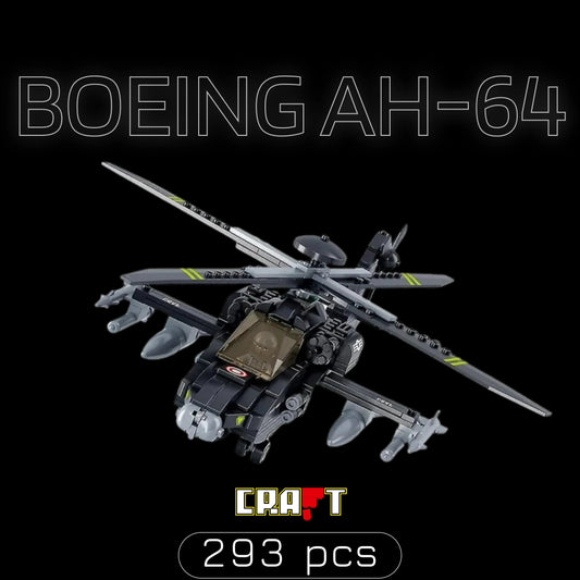 Boeing AH-64 Apache Helicopter (293 pieces)