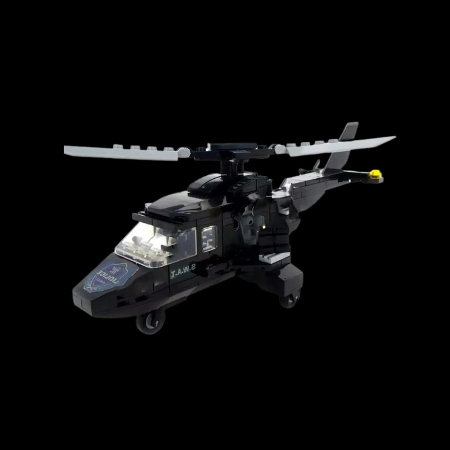 Police Helicopter and Boat (311 pieces)