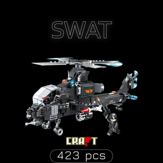 SWAT Helicopter (423 pieces)