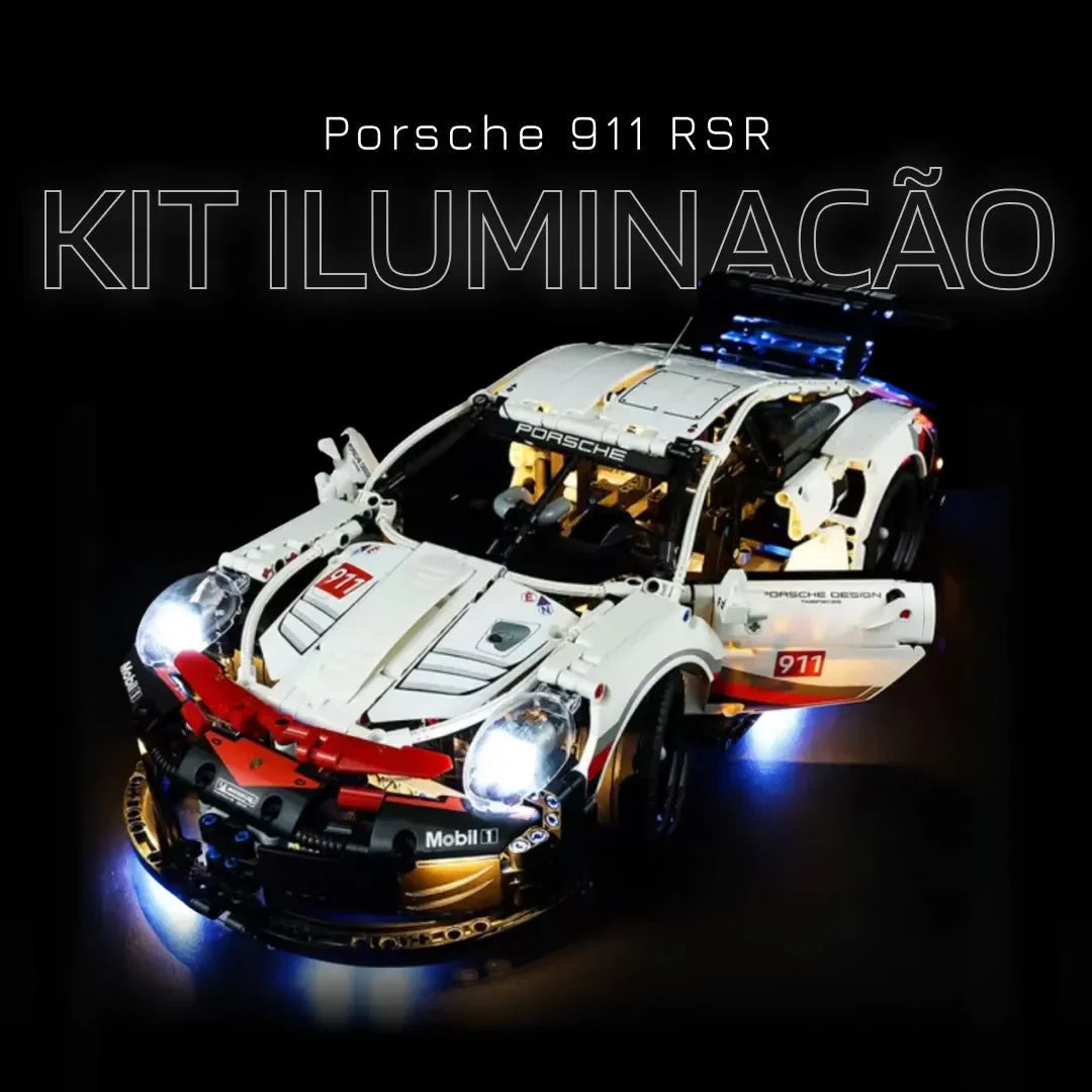 Illuminate your Porsche 911 RSR and make the decoration even more vibrant!