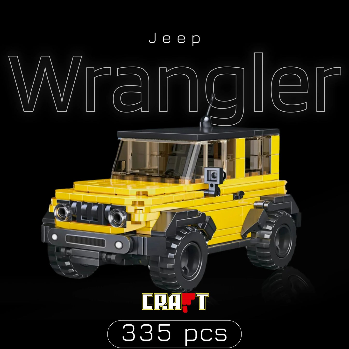 Jeep Wrangler (335 pieces)