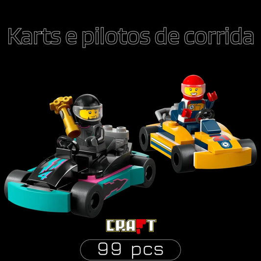 Karts + Race Drivers (99 pcs)