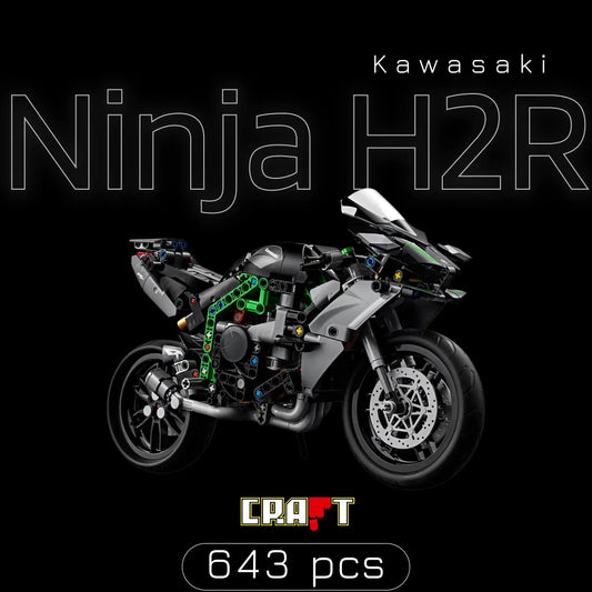 Kawasaki Ninja H2R (643 pcs)
