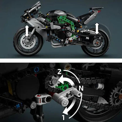 Kawasaki Ninja H2R (643 pcs)