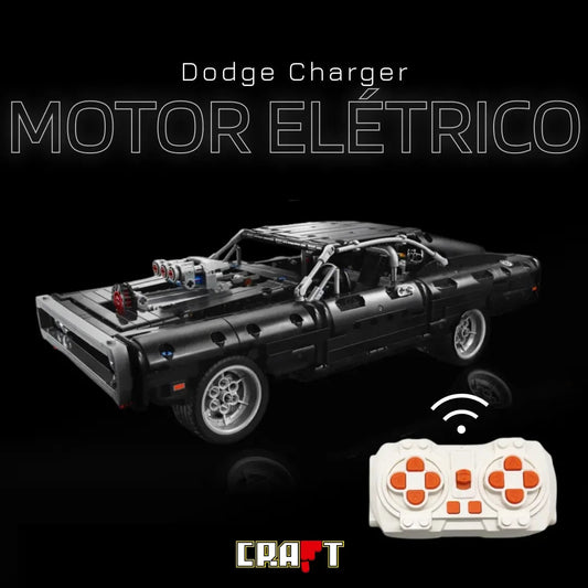 Electric Motor Kit for the 1970 Dodge Charger from Fast and Furious (1077 pcs)