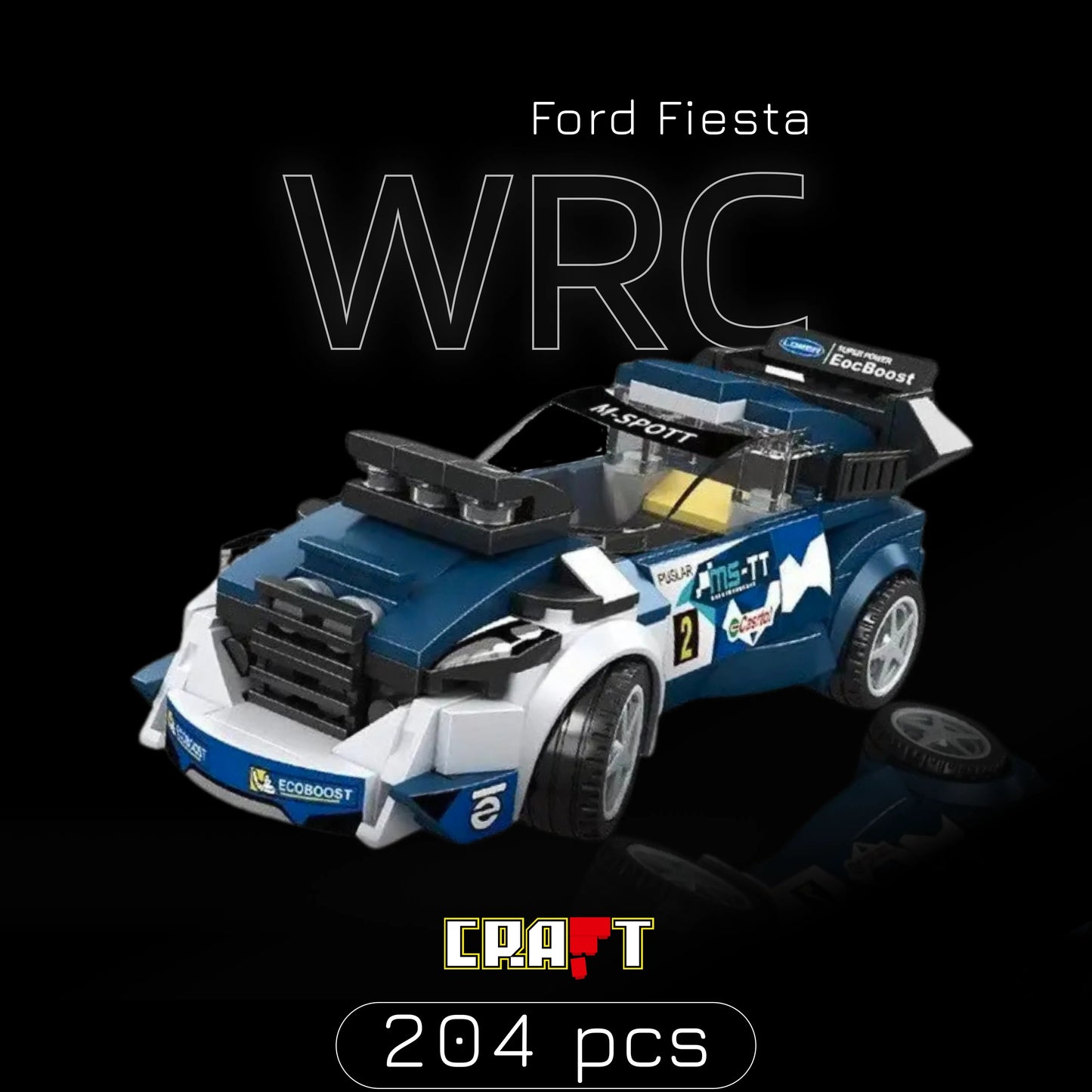 M-Sport Ford Fiesta WRC (204 pcs)