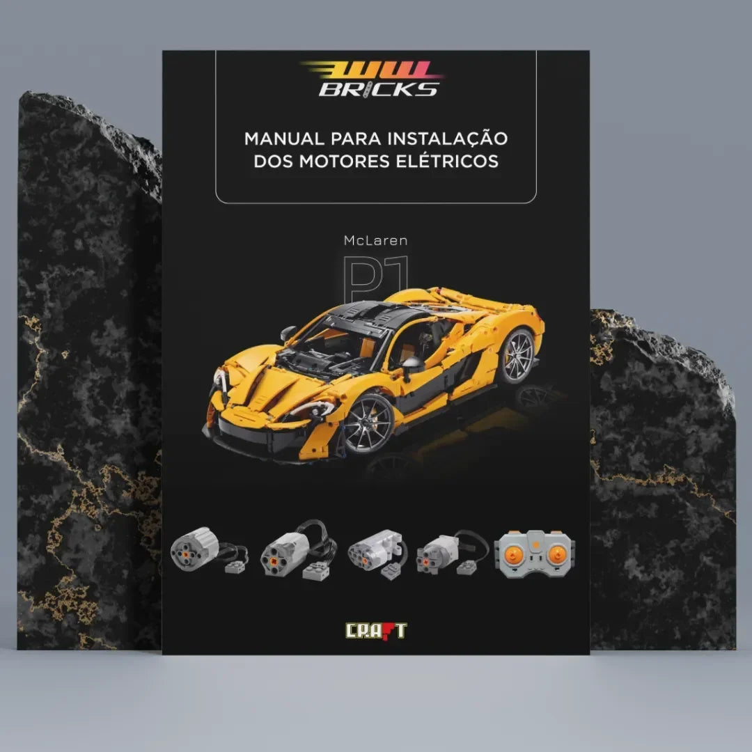 Manual to Turbocharge the McLaren P1 (3893 pieces)