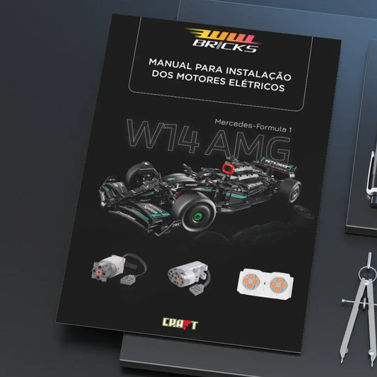 Manual to Boost the Mercedes-AMG F1 W14 (1642 pieces)