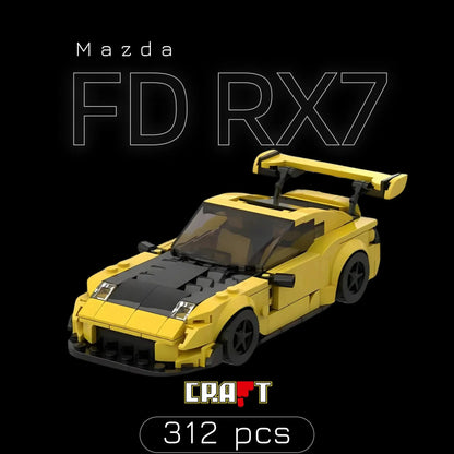 Mazda FD RX7 (312 pieces)