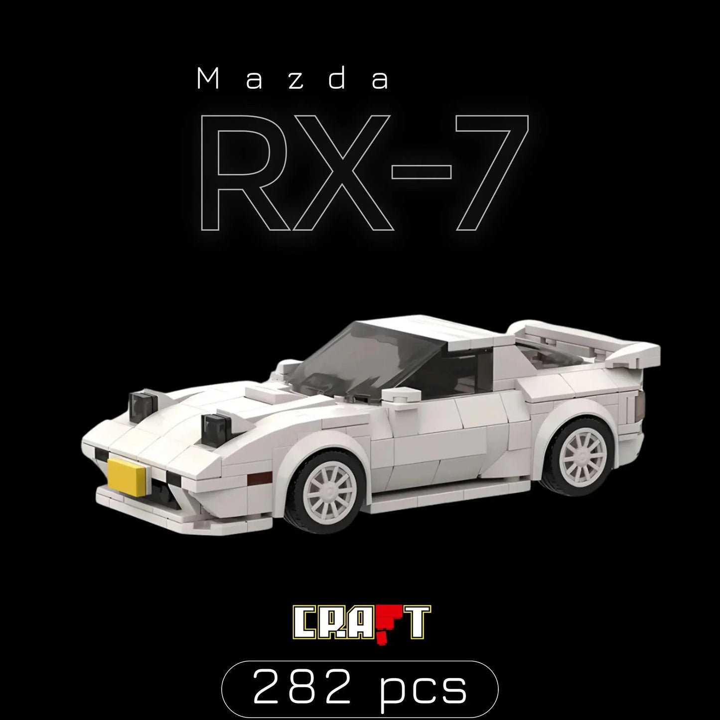 Mazda RX-7 (282 pieces)