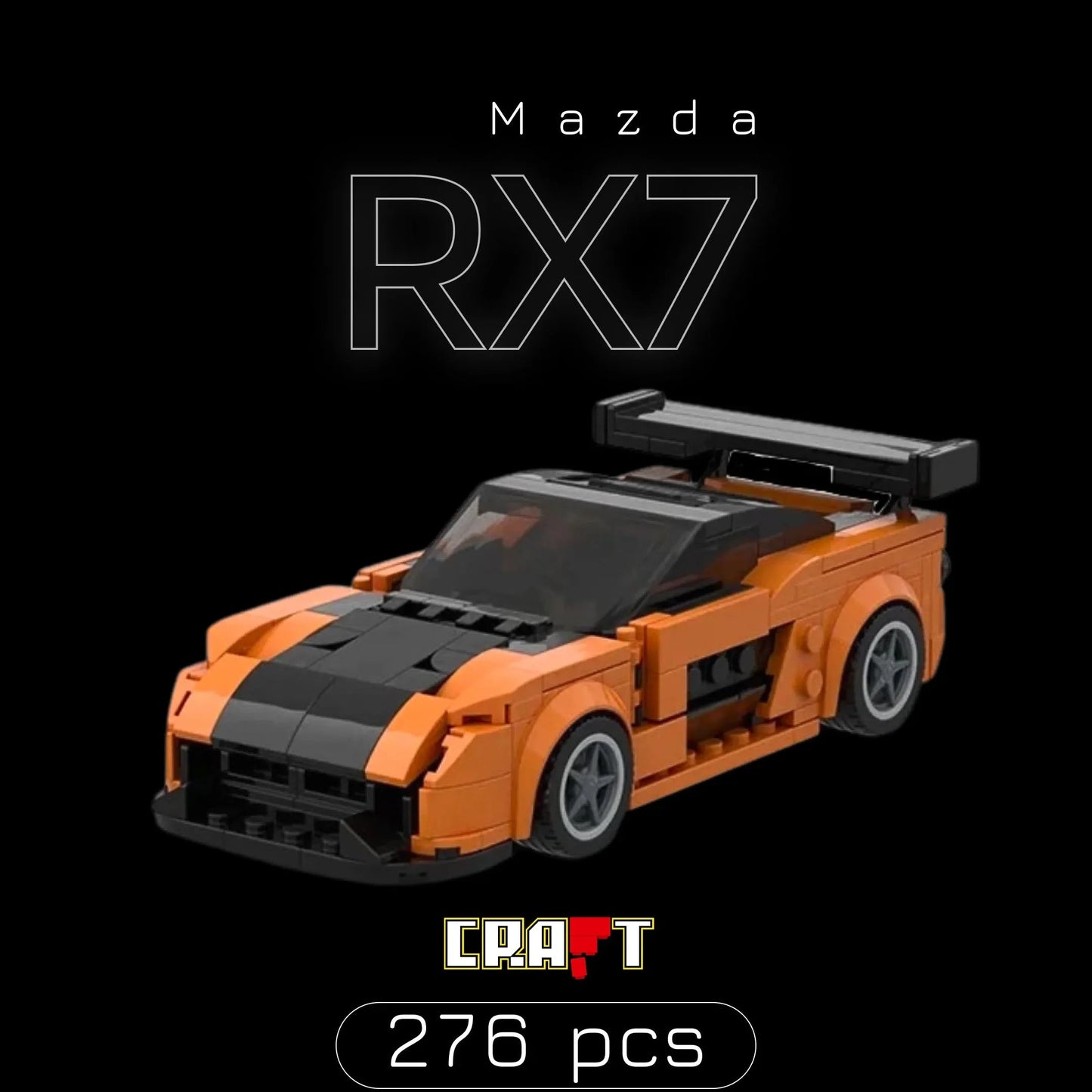 Mazda RX7 (276 pieces)