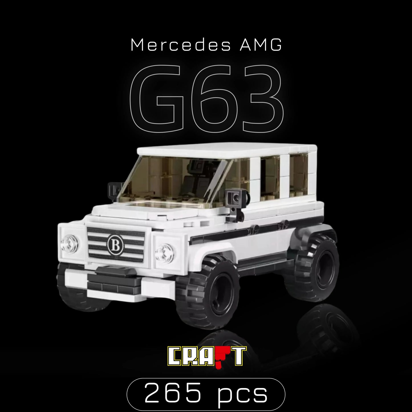 Mercedes AMG G63 (265 pieces)
