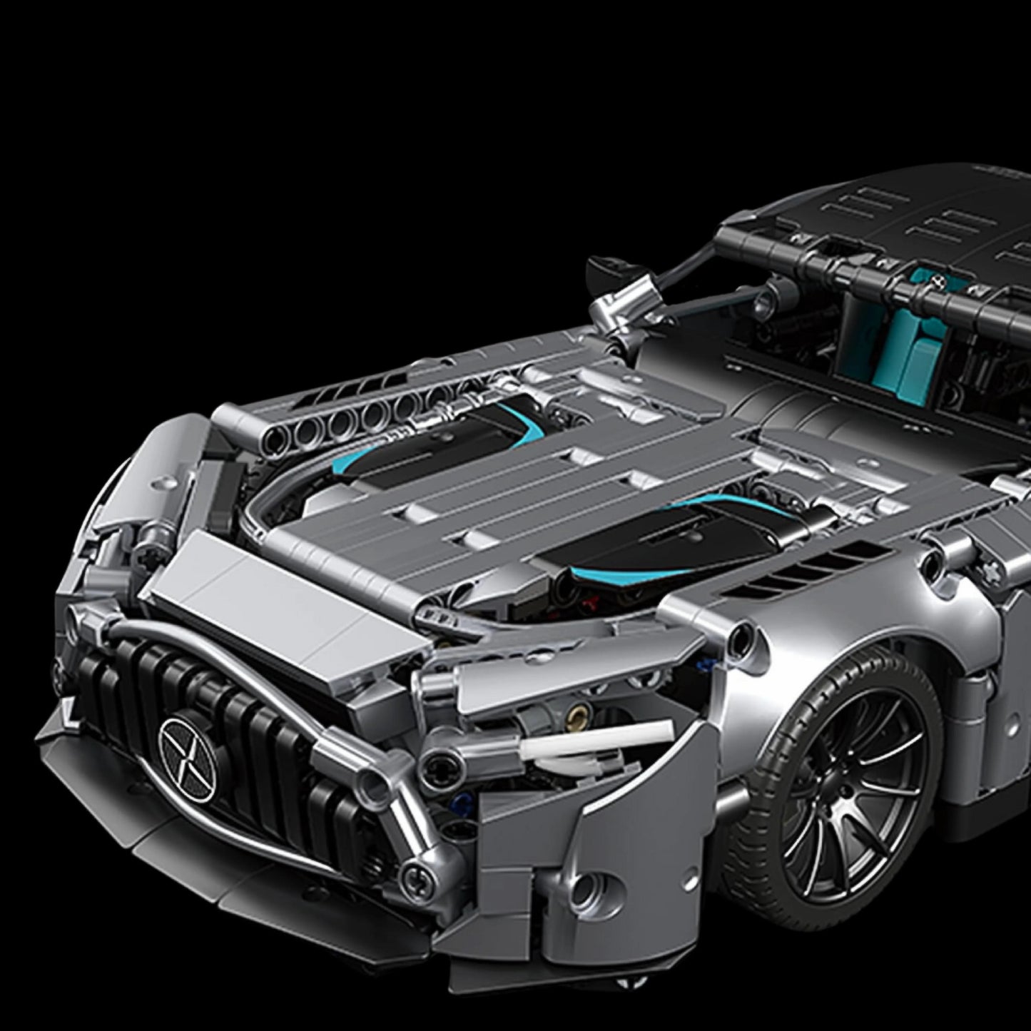 Mercedes AMG GT-S Gray (1466 pcs)