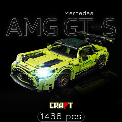 Mercedes AMG GT-S Green (1466 pcs)