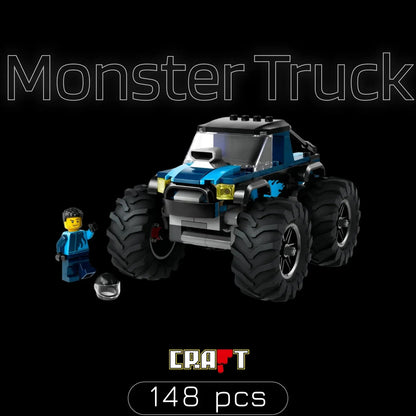 Blue Monster Truck (148 pcs)