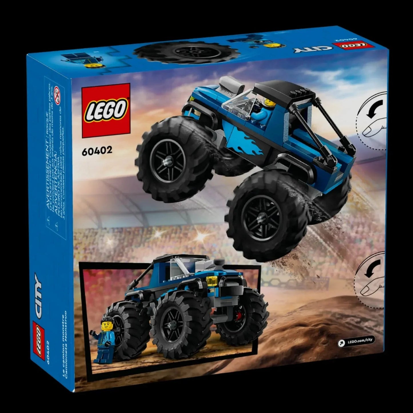 Blue Monster Truck (148 pcs)