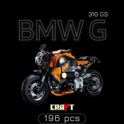 BMW G 310GS Motorcycle (196 pieces)