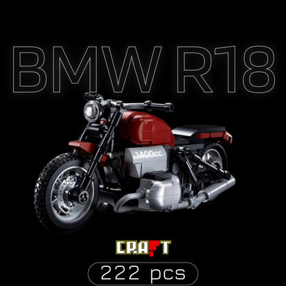BMW R18 Motorcycle (222 pieces)