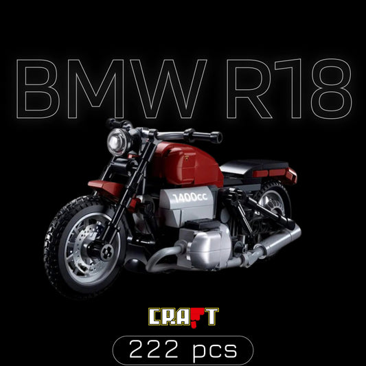 BMW R18 Motorcycle (222 pieces)