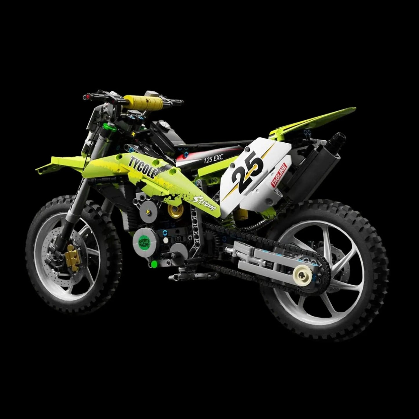 Motocross Motorcycle (1302 pieces)