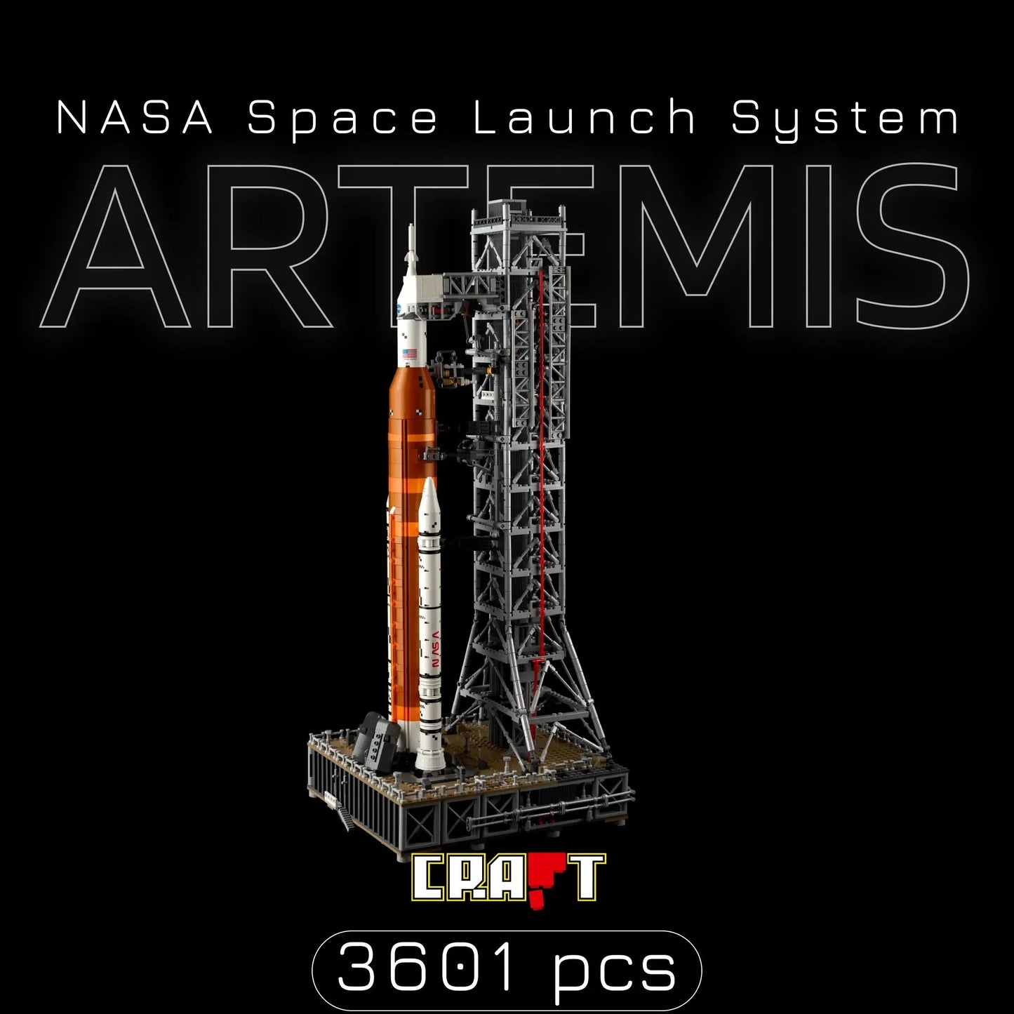 NASA - Artemis Space Launch System (3601 pieces)