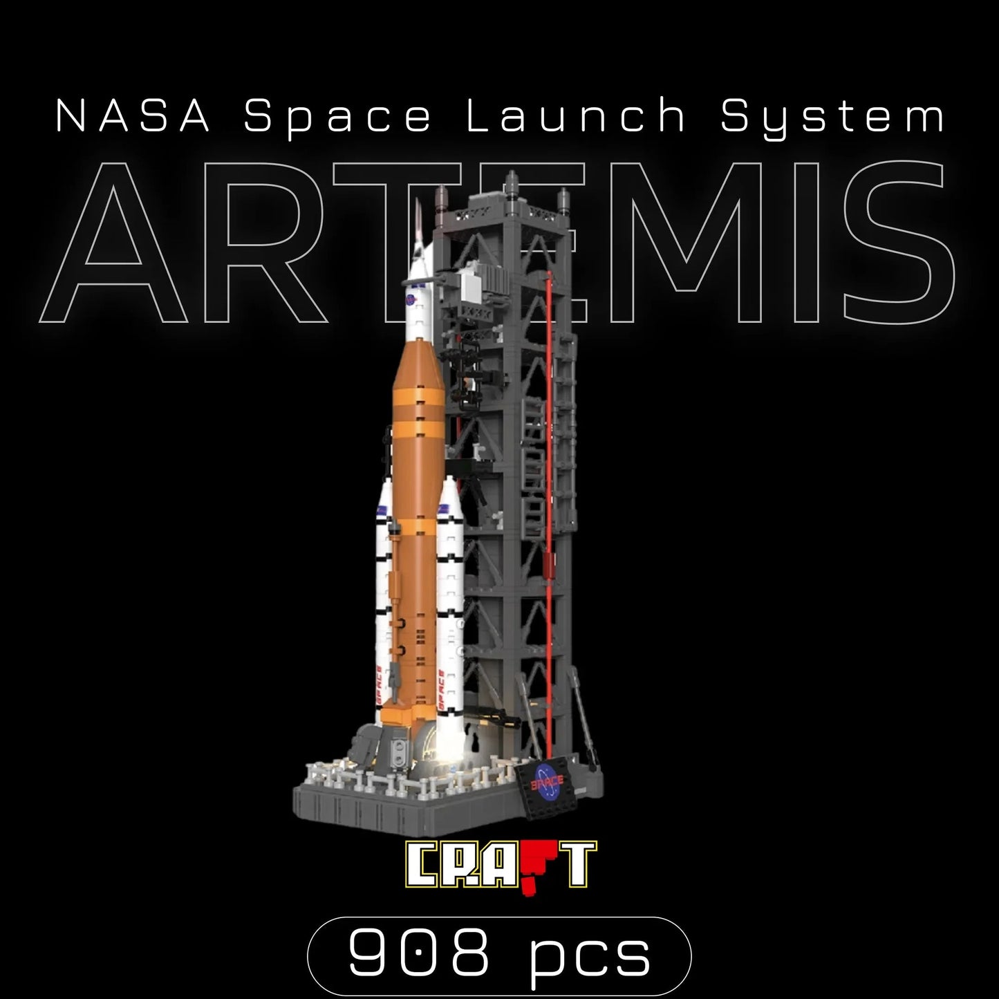 NASA - Artemis Space Launch System (908 pcs)