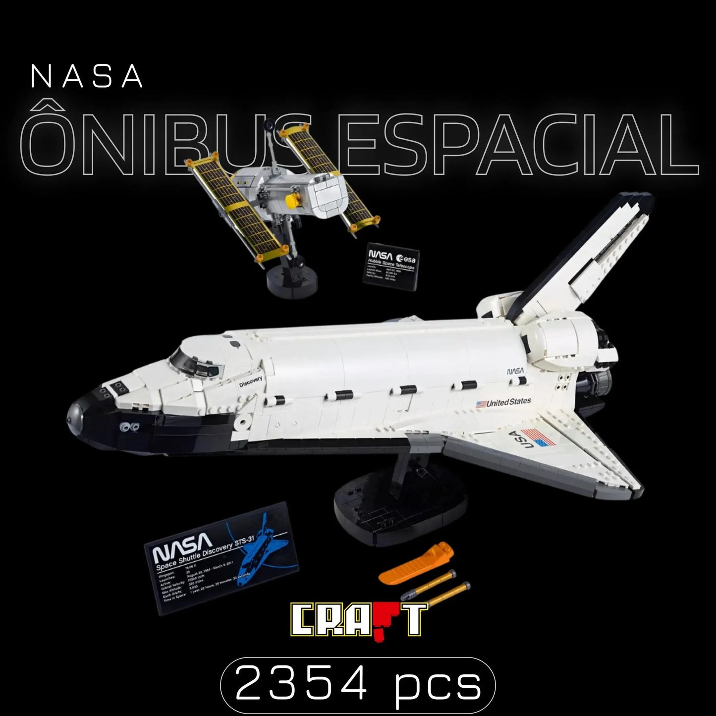 NASA - Space Shuttle (2354 pieces)