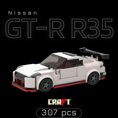 Nissan GT-R R35 (307 pieces)