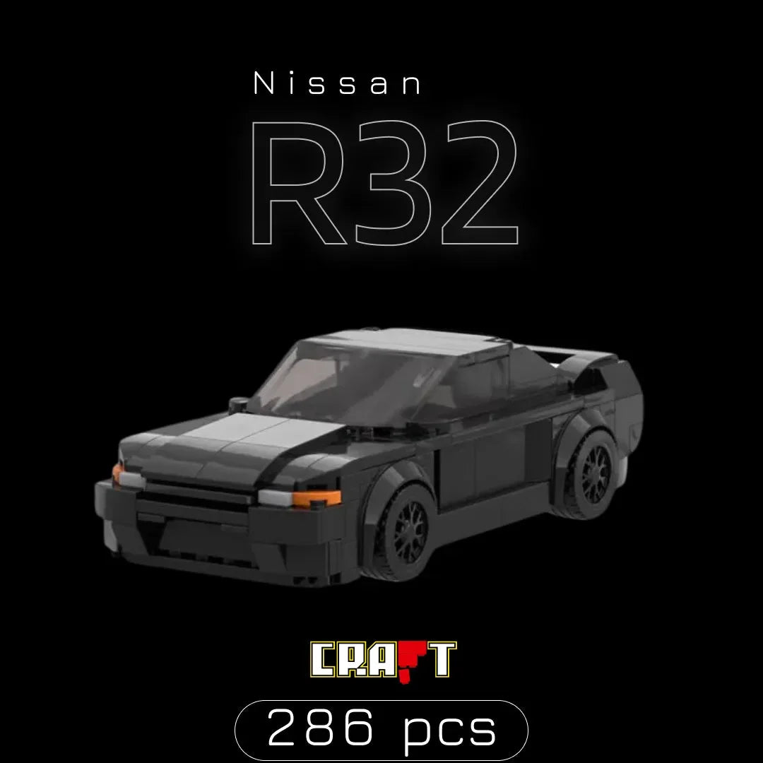 Nissan R32 Skyline GT-R (286 pieces)