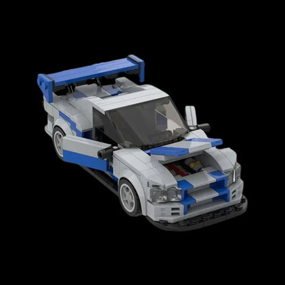 Nissan Skyline R34 (332 pieces)
