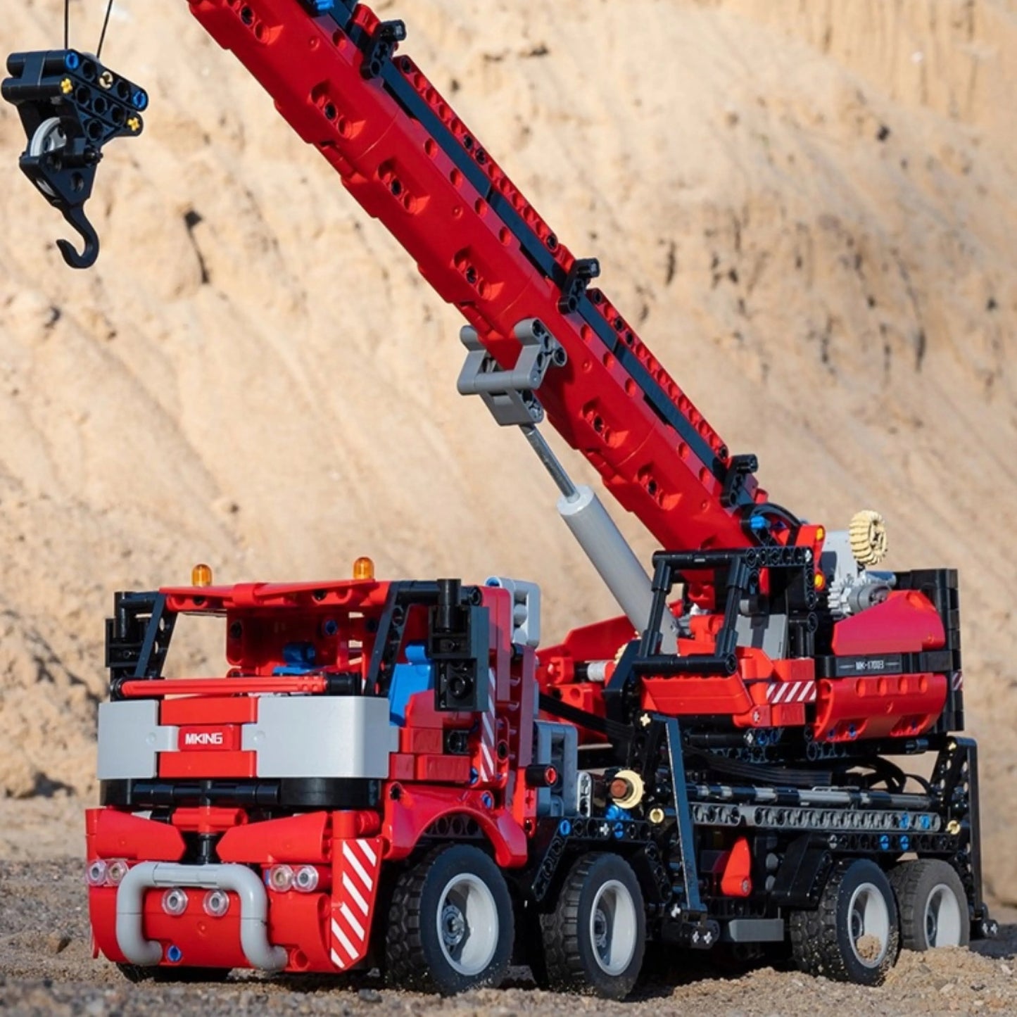 Remote Control Piling Work Platform (2828 pieces)