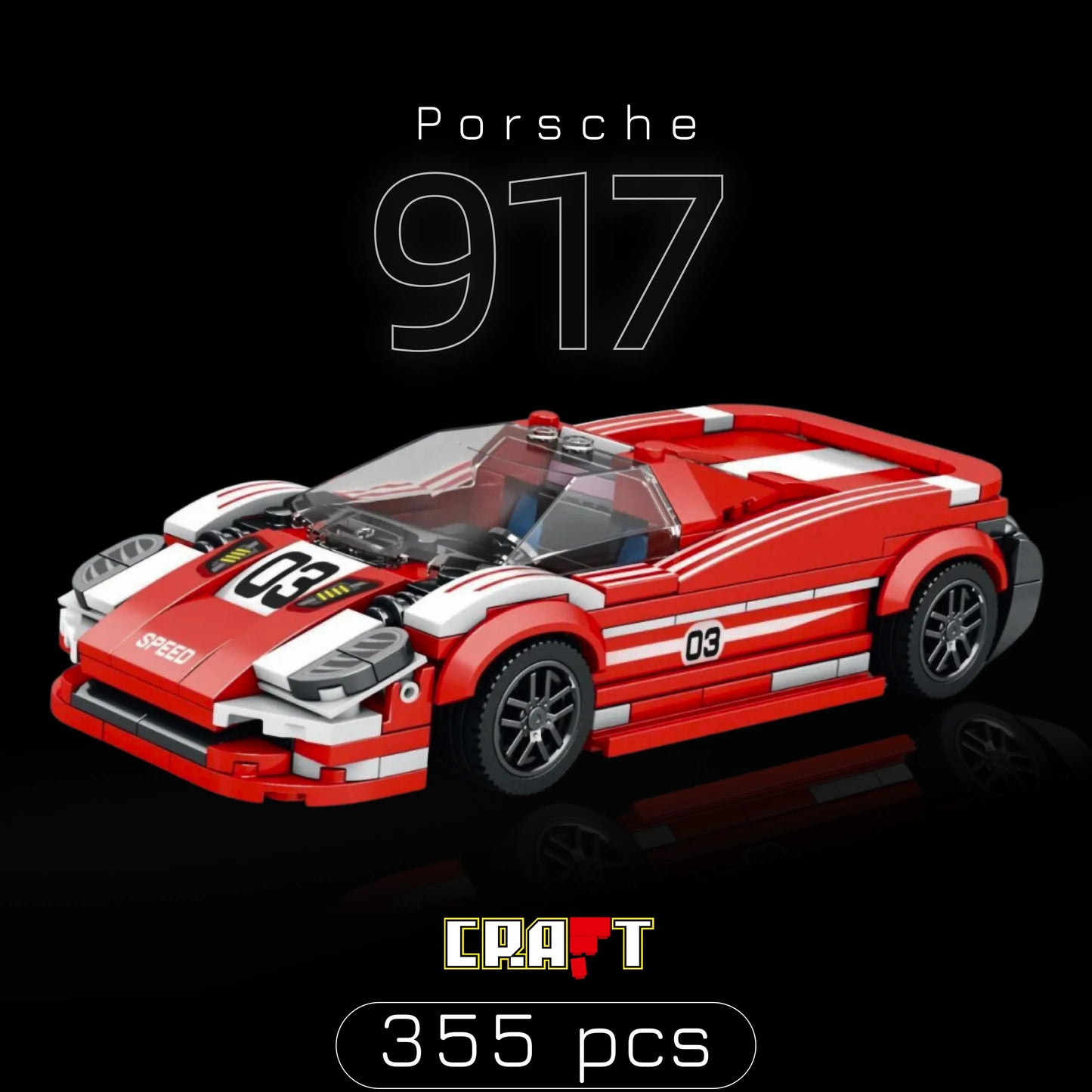 Porsche 917 (355 pcs)