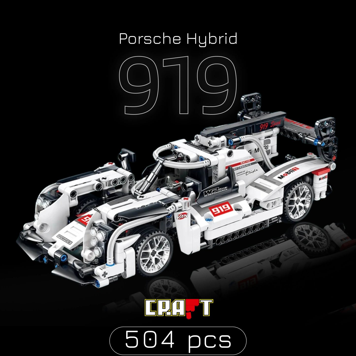 Porsche 919 Hybrid (504 pcs)