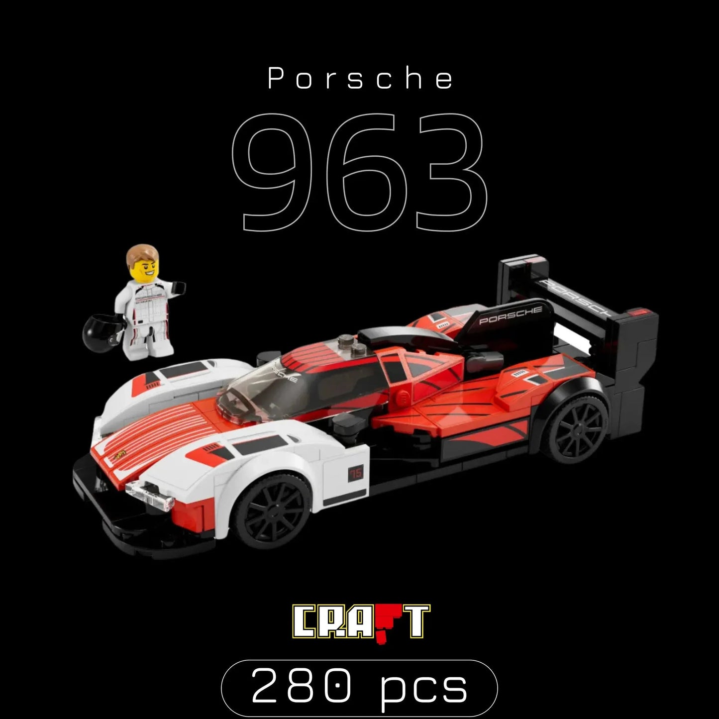 Porsche 963 (280 pcs)