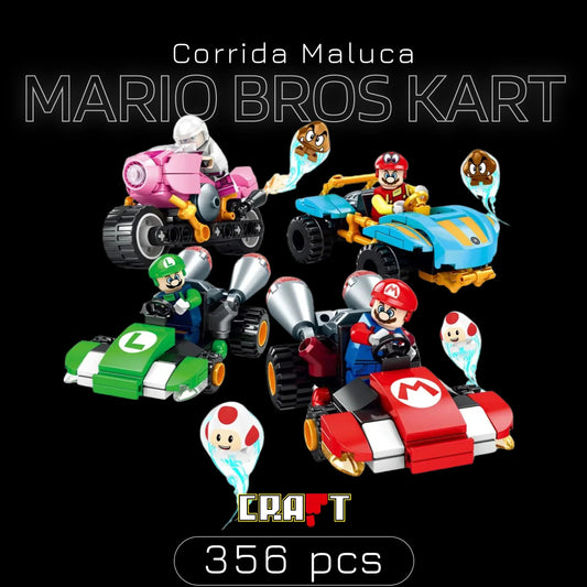 Mario Bros Kart - Crazy Race (356 pieces)